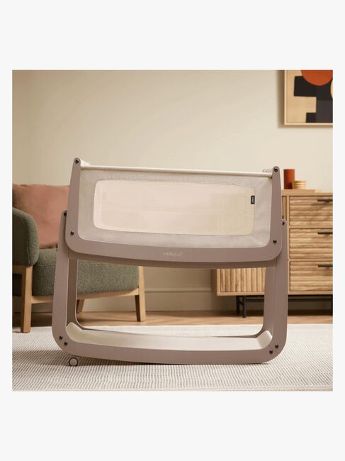 Snüz SnuzPod 5 Bedside Crib, Mocha