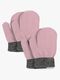 Lindberg Sundsvall Wool Glove Votter 2-pack, Pink/Anthracite