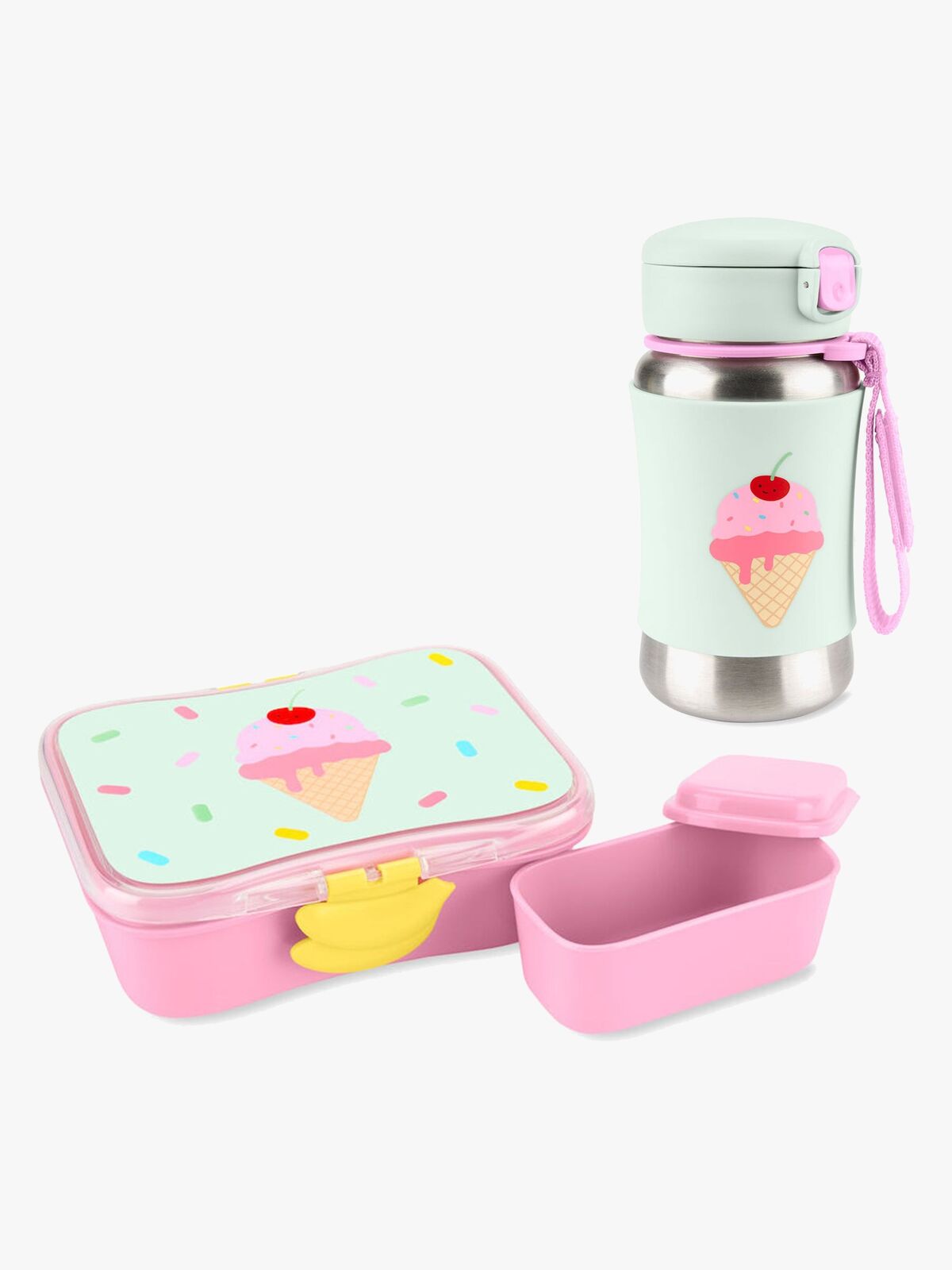 Skip Hop Spark Style Matboks og Flaske Iskrem, Rosa