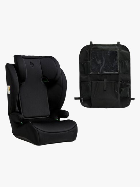 Beemoo Ride i-Size Beltestol inkl. Beemoo Smart Organizer, Black Stone