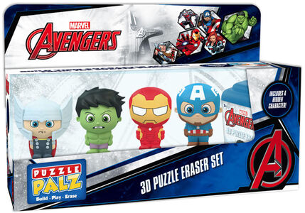 Marvel Avengers Viskelær, 5-pack