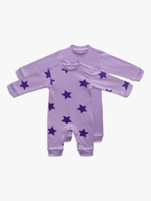 Tiny Treasure Maxime Jumpsuit 2-Pack, Orchid Bloom