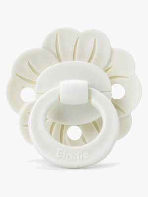 Elodie Binky Bloom Smokk Newborn, Vanilla White