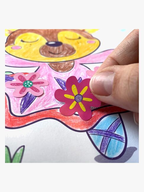 SES Creative Hobbybok Glitter Enhjørning