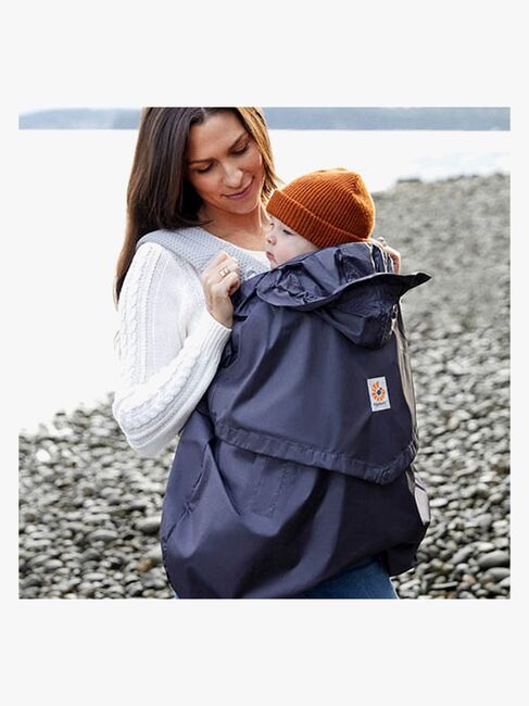 Ergobaby Regn- og Vindtrekk, Charcoal Black