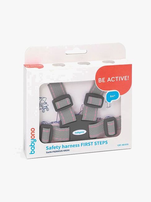 Babyono Lære-Å-Gå-Sele First Steps, Rosa