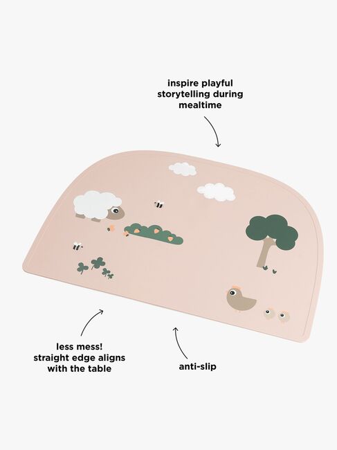 Done By Deer Tiny Farm Spisebrikke Silikon, Powder