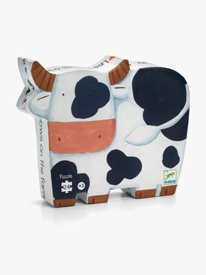 Djeco Puslespill Kuer På Bondegården 24 Brikker