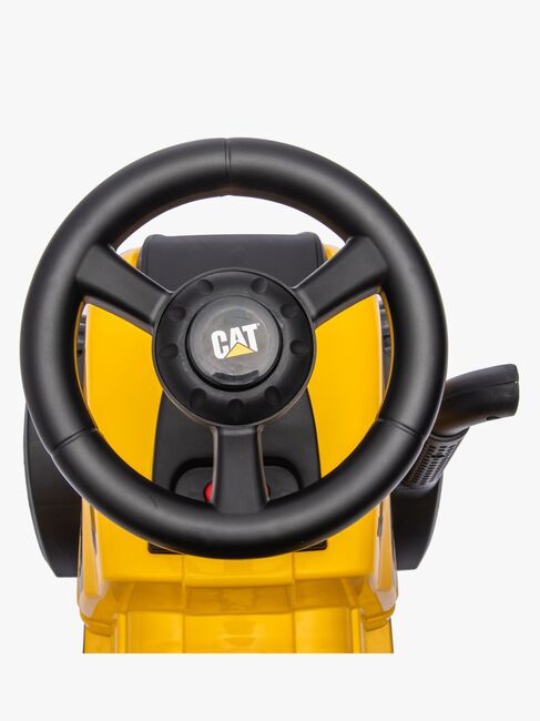 Caterpillar Gåbil med Tilhenger, Gul