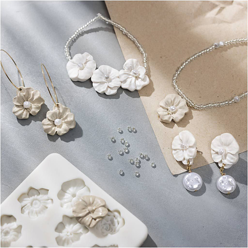 Creativ Company Hobbysett Smykker Blomster DIY