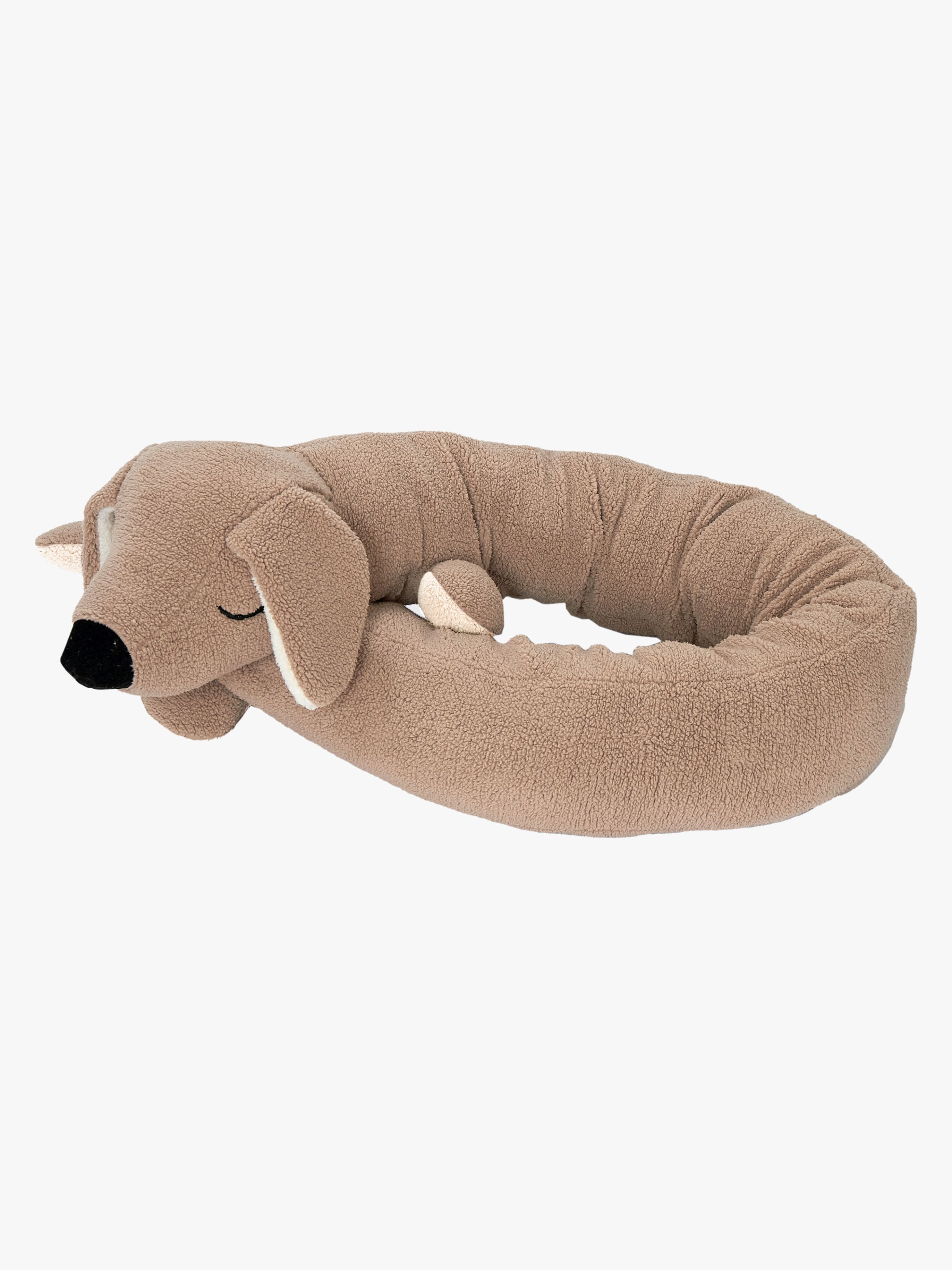 Roommate Sengeslange Hund, Lysebrun - Sengetilbehør - 100% Polyester