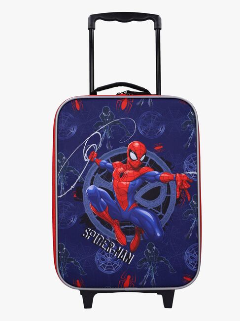 Marvel Spider-Man Trolley Koffert Fight Against Wrong 17L, Blå
