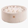 Meowbaby Rundt Ballbasseng Cord 30x90, Ecru