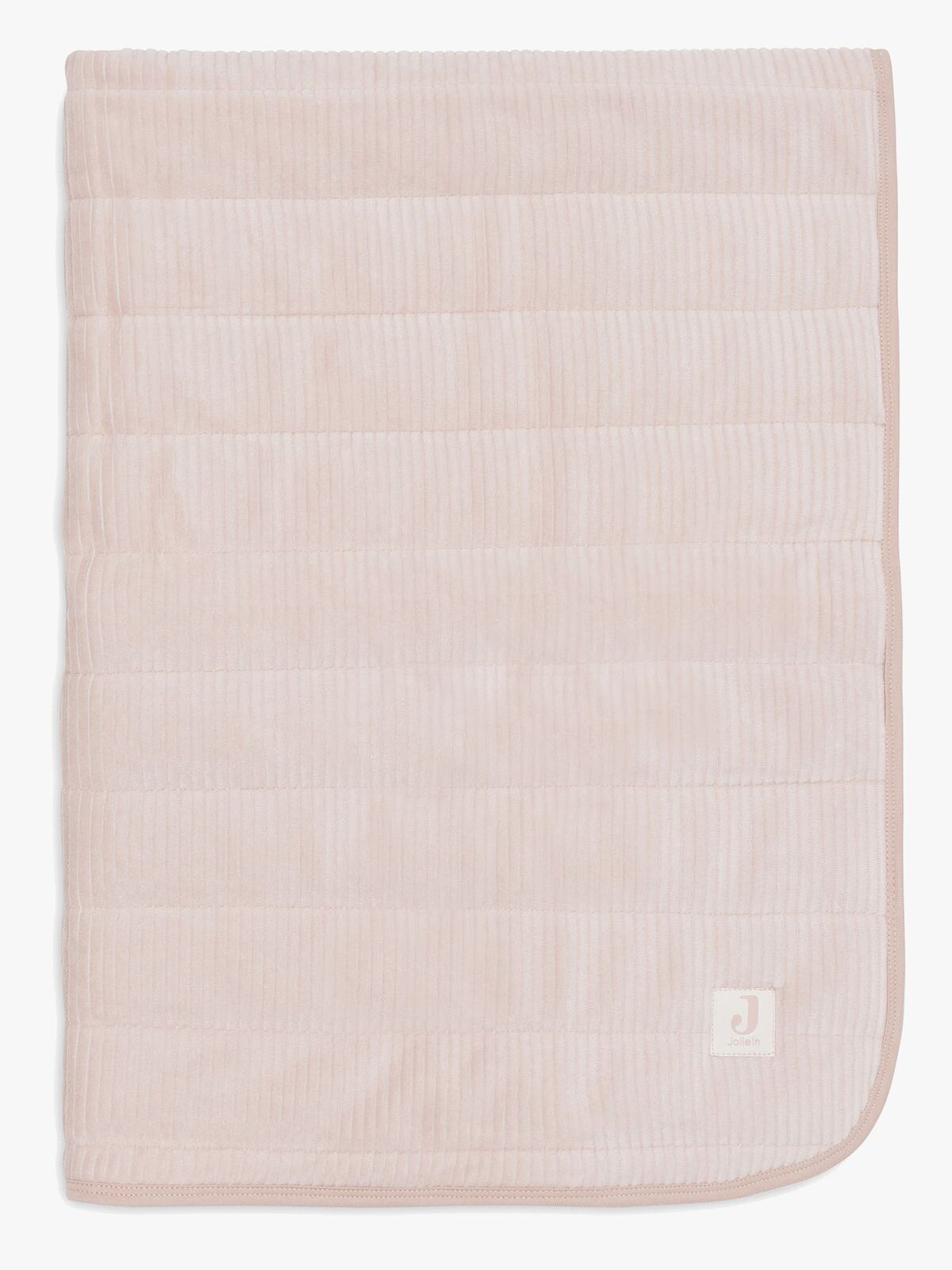 Jollein Teppe 75x100 cm Velvet Rib, Wild Rose