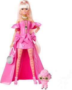 Barbie Extra Fancy Doll Dukke 1, Pink Plastic