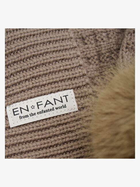 EN FANT Lue Ullblanding med Fuskepels, Fungi