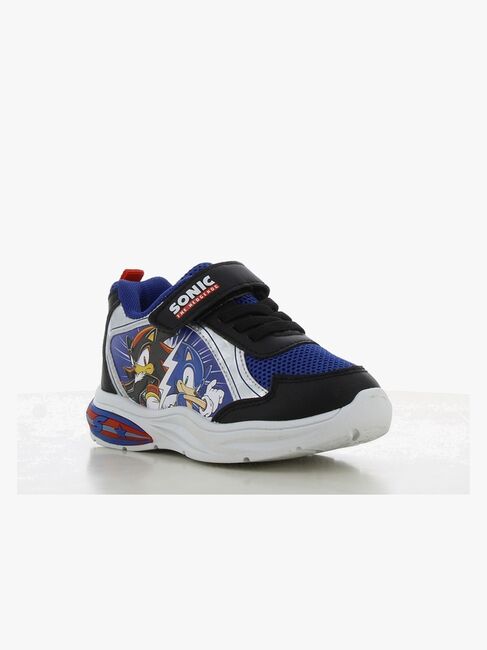 Sonic  Blinkende Sneakers, Black/Cobalt Blue