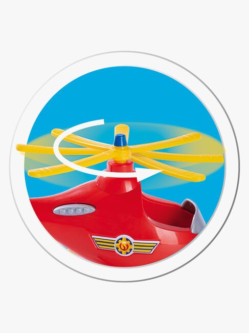 Helikopter Wallaby & Tom Figur Brannmann Sam