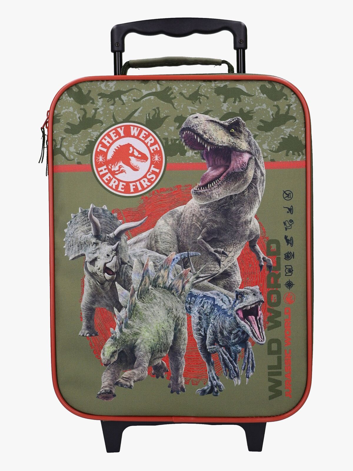 Jurassic World Made To Roll Trillekoffert, Grønn