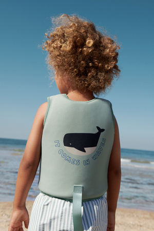 LIEWOOD Dove Svømmevest, It Comes In Waves/Peppermint