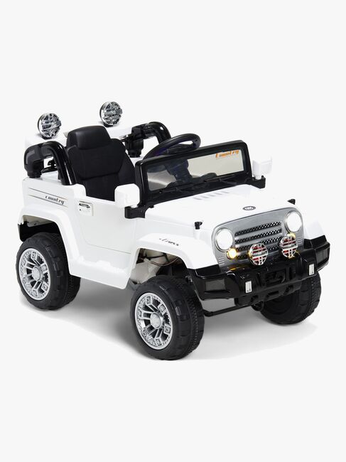 Alex's Garage Elbil Jeep, Hvit