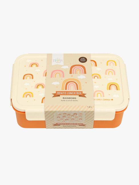 A Little Lovely Company Bento Matboks, Regnbue
