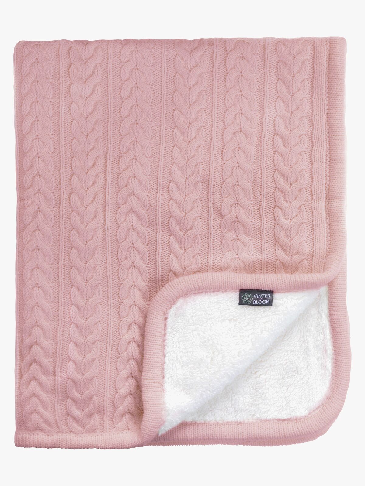 Vinter & Bloom Teppe Cuddly, Dusty Rose