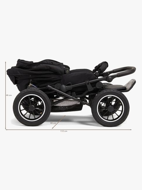 Petite Chérie Solide+ Kombivogn, Desert Taupe/Black