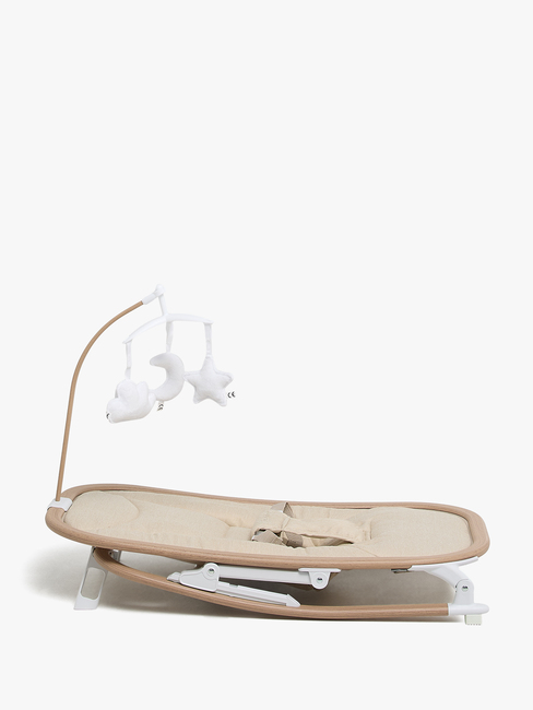 Beemoo PLAY Soothe Vippestol, Soft Beige/Nature