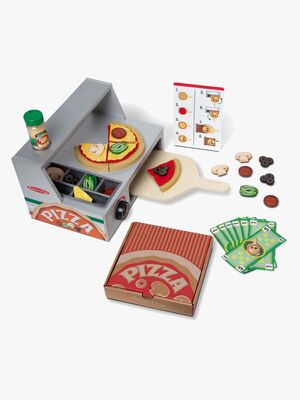 Melissa & Doug Top & Bake Pizzadisk Lekesett
