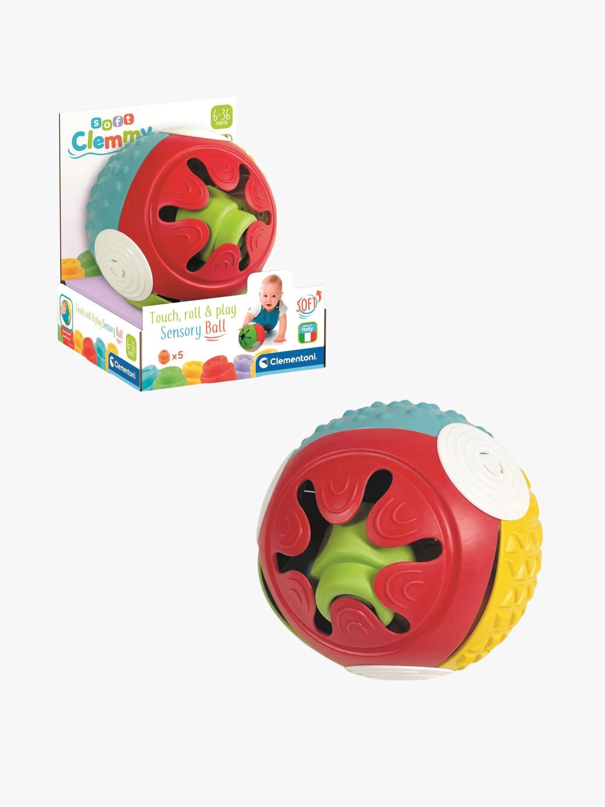 Clementoni Soft Clemmy  Sensorisk Kule Touch & Play