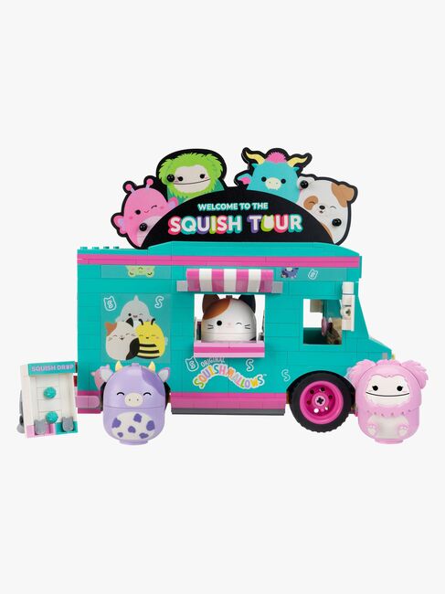 BLDR Squishmallows Byggesett Squish Tour Van