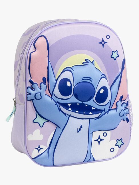 Disney Lilo & Stitch 3D Ryggsekk, Lyselilla