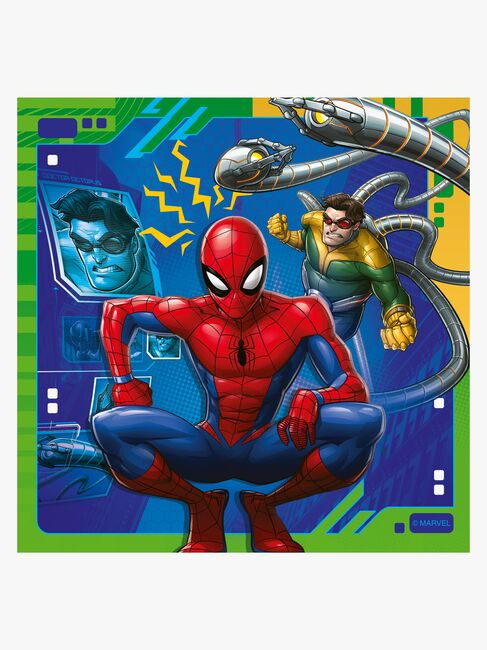 Ravensburger Marvel Spider-Man Puslespill 3x49 Brikker