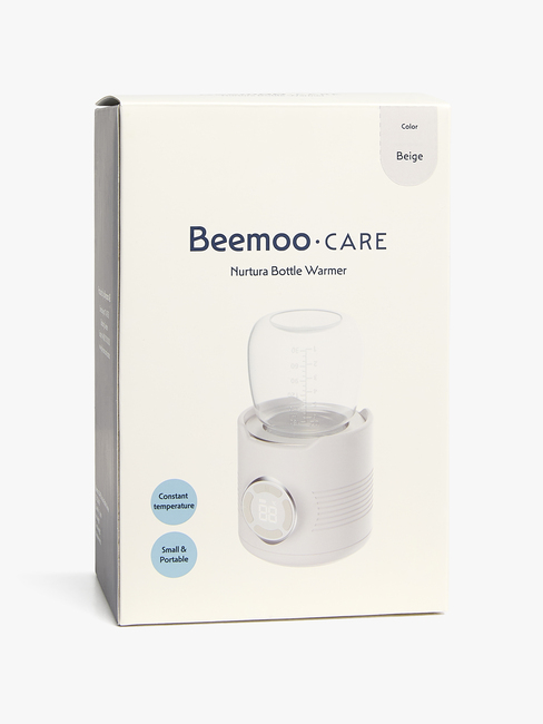 Beemoo CARE Nurtura Portabel Flaskevarmer, Beige