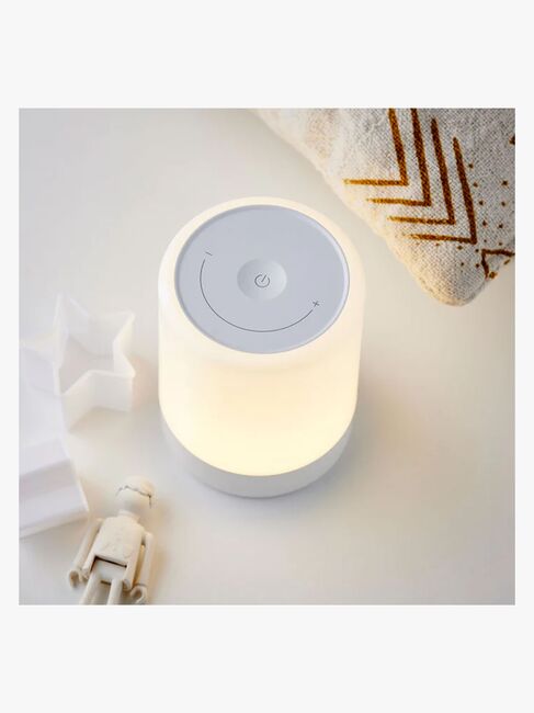 Lippa Colorful Touch Nattlampe, Hvit