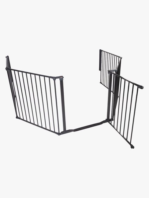 BabyDan Flex StepFree XXL Skrugrind, Svart