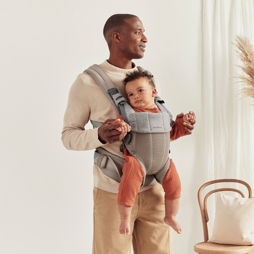 BabyBjörn Harmony Bæresele 3D Mesh, Gråbeige
