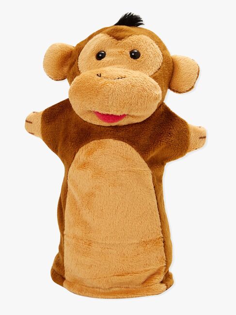 Melissa & Doug Hånddukker Kosedyr Zoo, 4 st