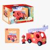 Hape Eventyrbok med Lekesett The Roaring Fire Truck