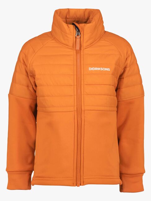 Didriksons Filur Hybridjakke, Orange Jam