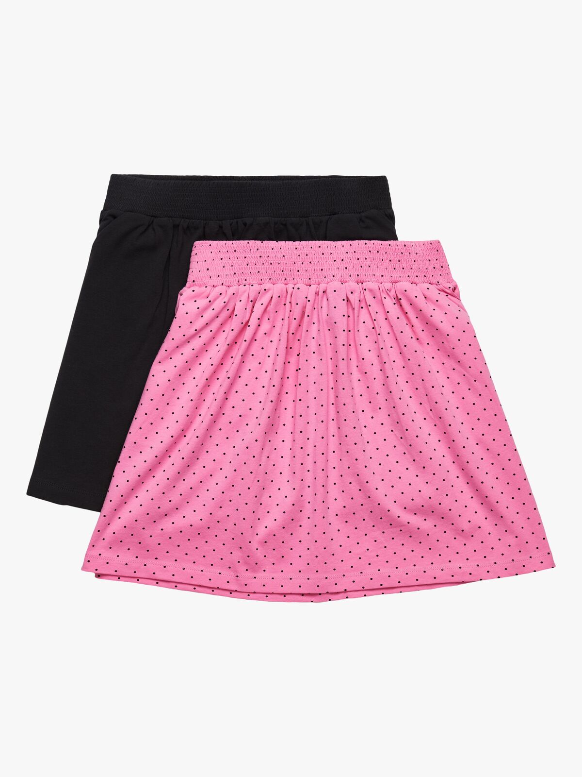 Luca & Lola Doro Skjørt 2-pack, Pink/Black