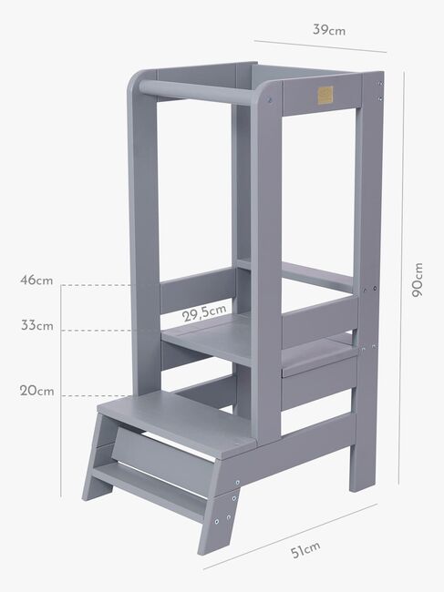 Meowbaby Læringstårn, Mørkegrå