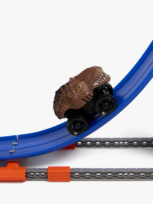 Alex's Garage Magnetisk Bilbane Dinosaur 77 Deler