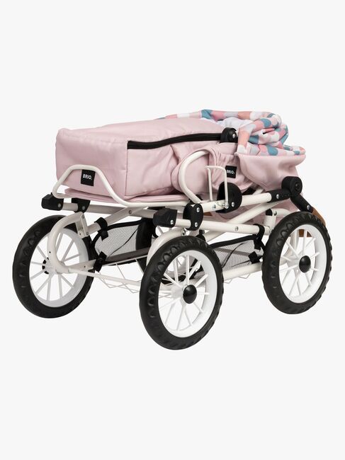 BRIO 24891375 Dukkevogn Kombi, Rosa