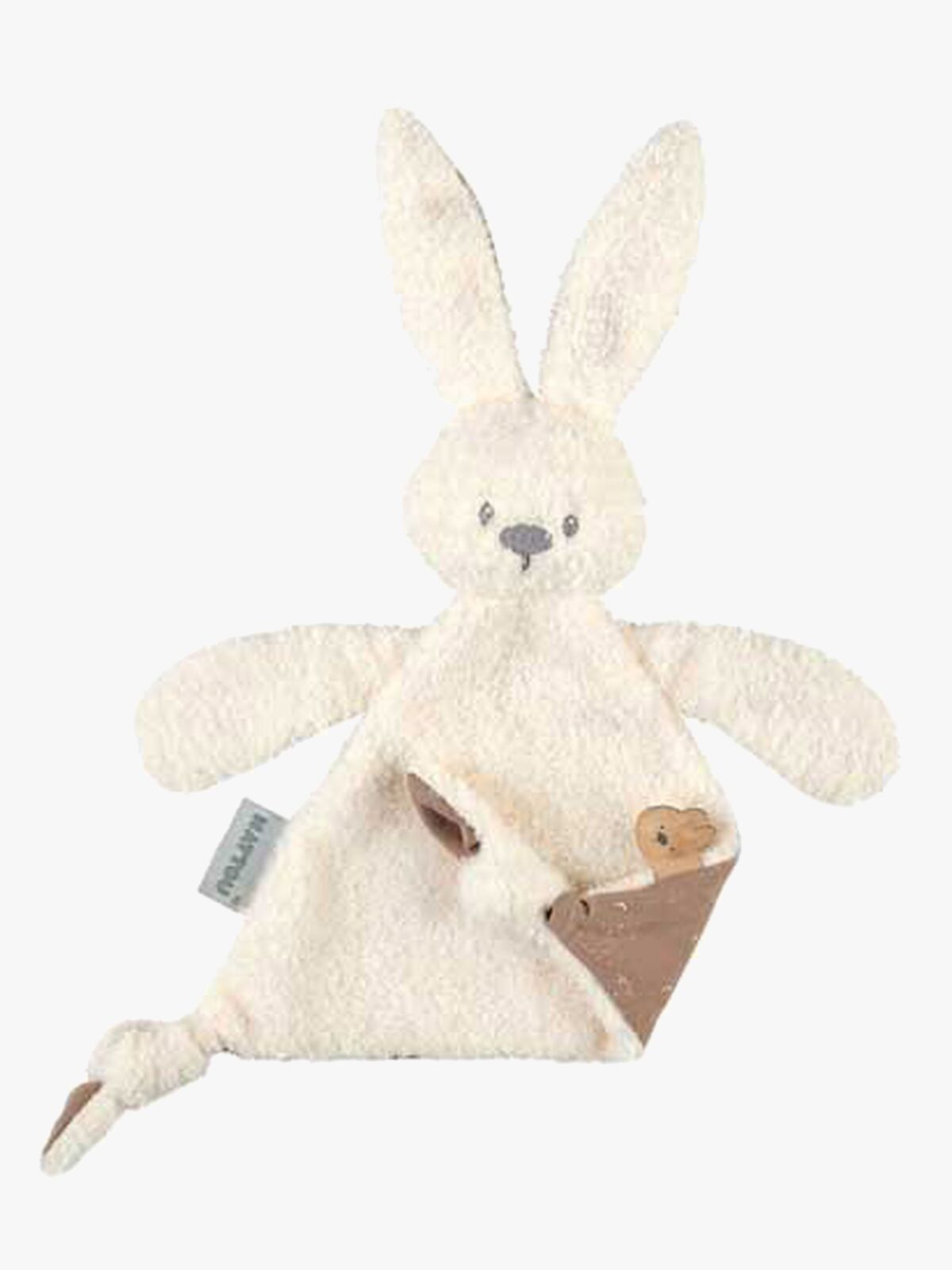 Nattou Lapidou Teddy Koseklut Trekant, Benhvit