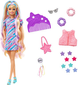 Barbie Totally Hair Motedukke med Tilbehør