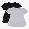 Luca & Lola Emily Topp 2-pack, Grey Melange/Anthracite