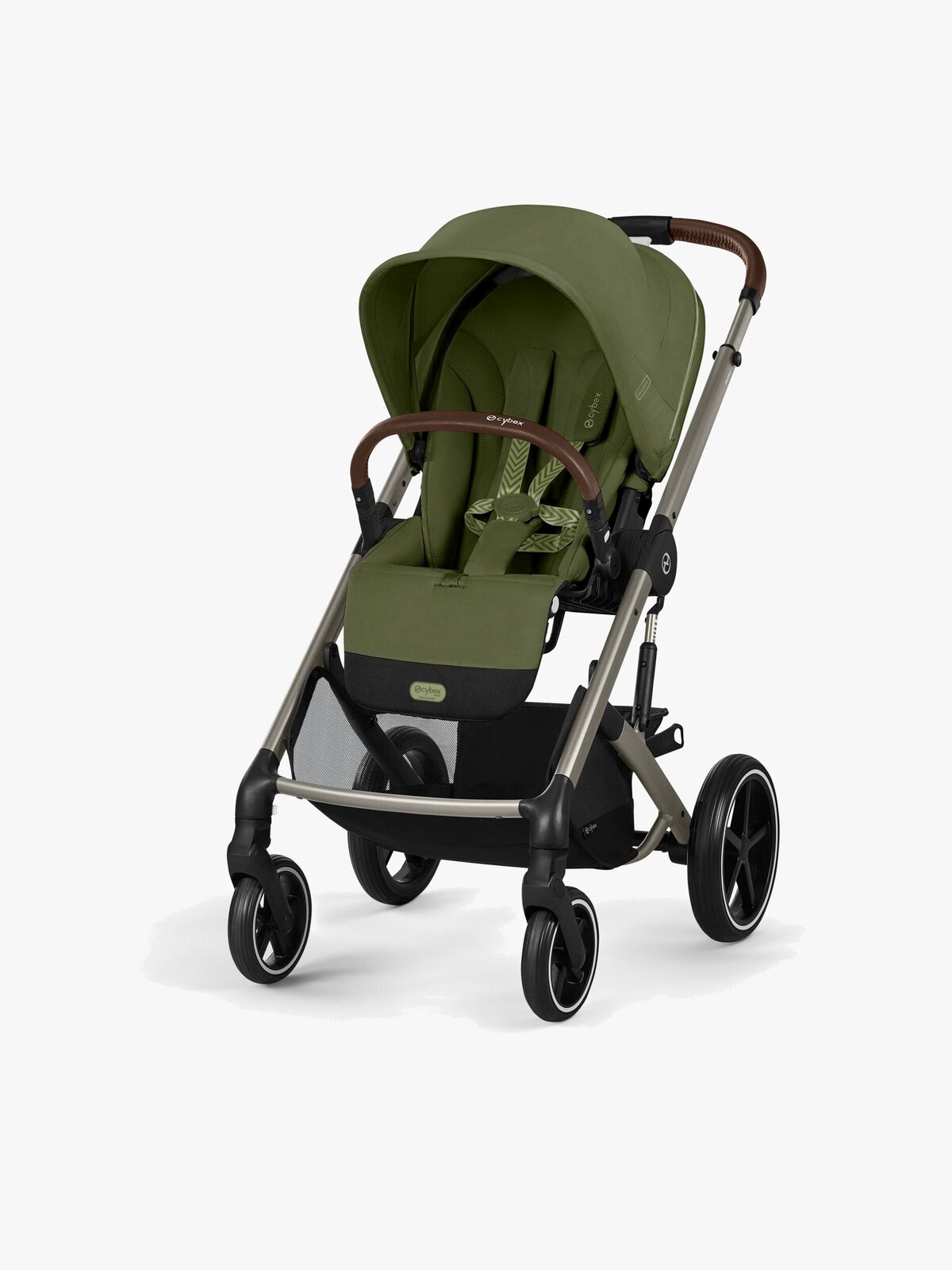 Cybex BALIOS S Lux Sportsvogn, Taupe/Moss Green
