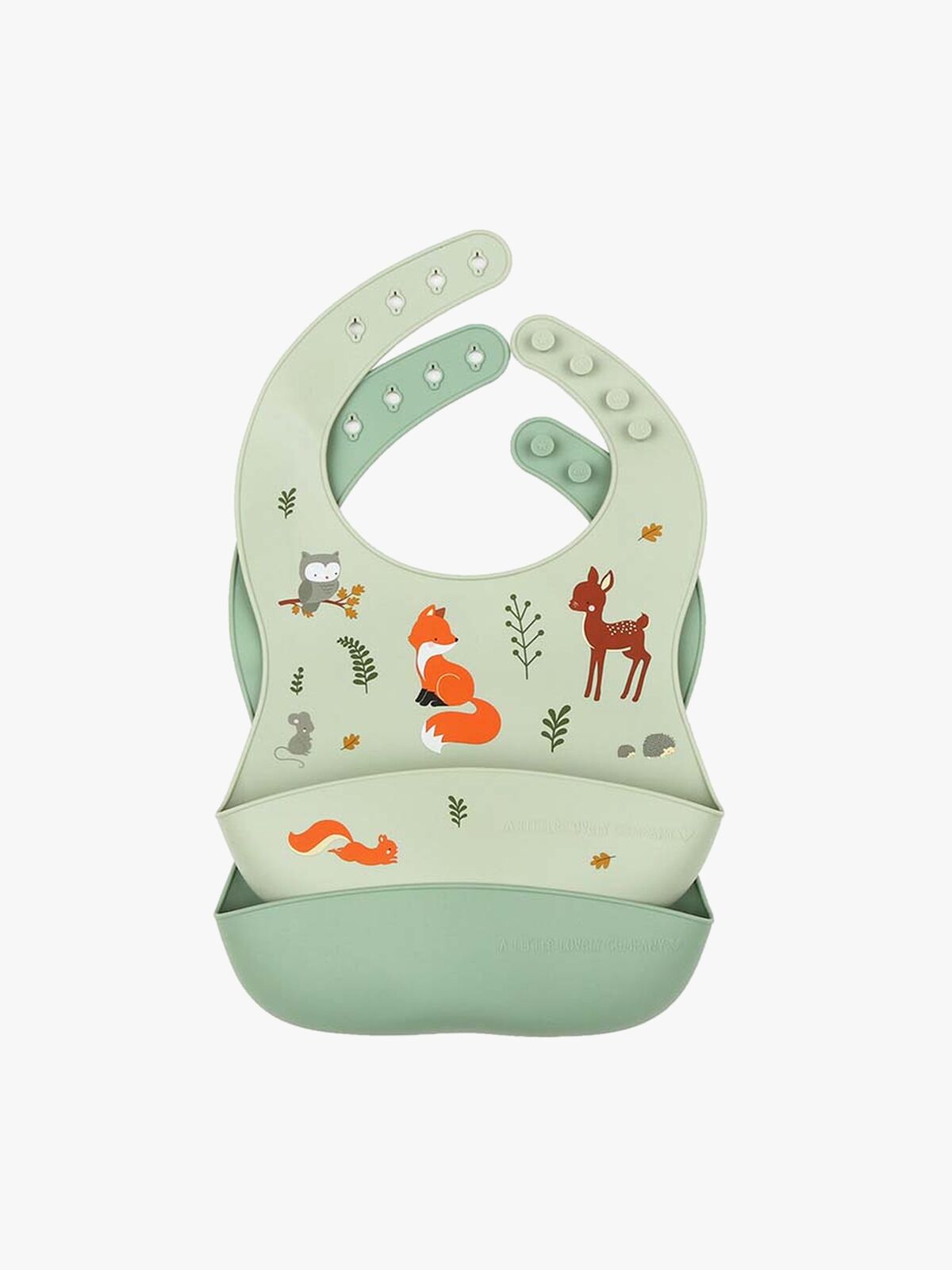 A Little Lovely Company Silikonsmekke 2-Pack, Skogsvenner